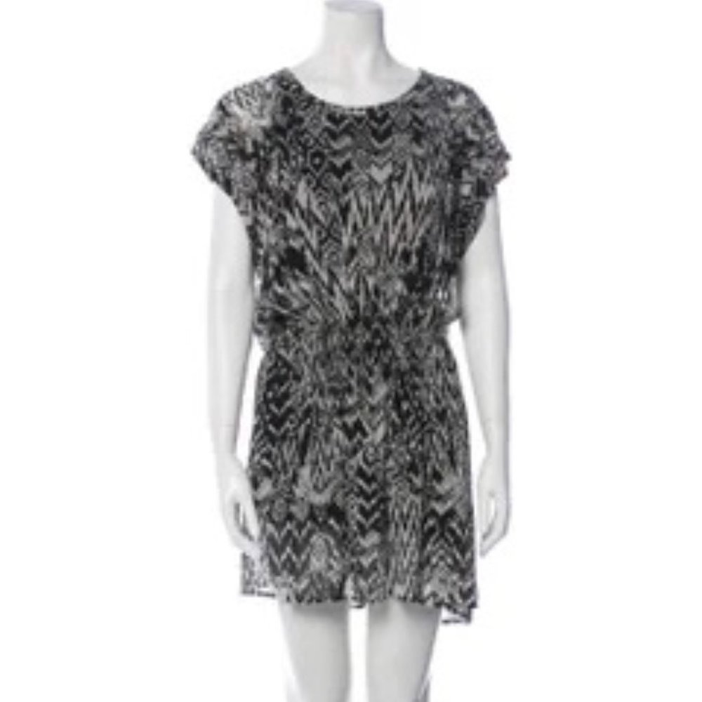 IRO printed mini dress